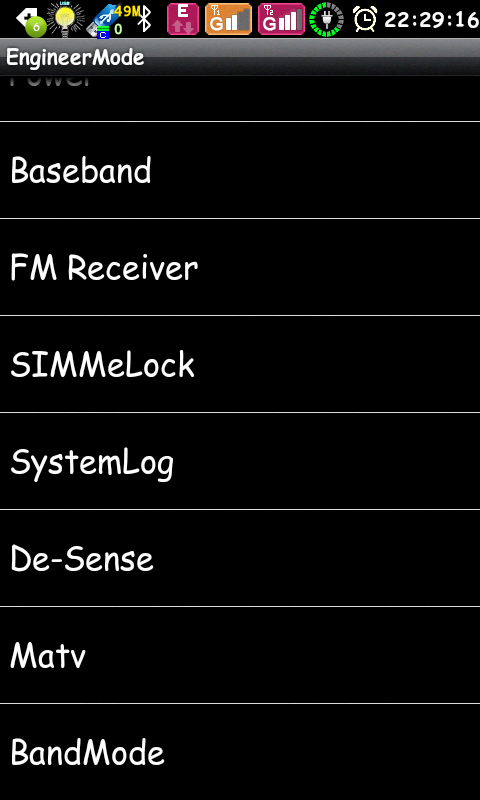 Engineer Mode MTK