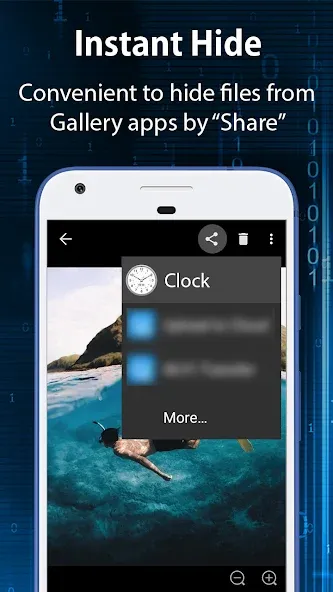 Clock Vault-Hide Photos,Videos