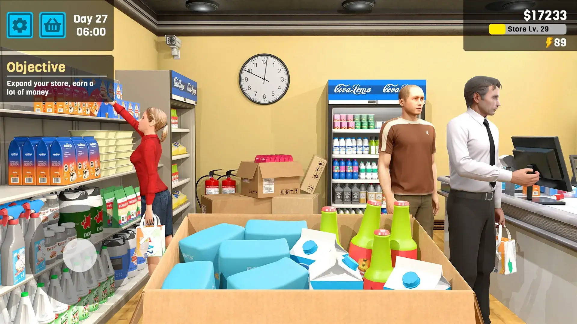 Supermarket Simulator