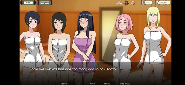 Naruto Kunoichi Training