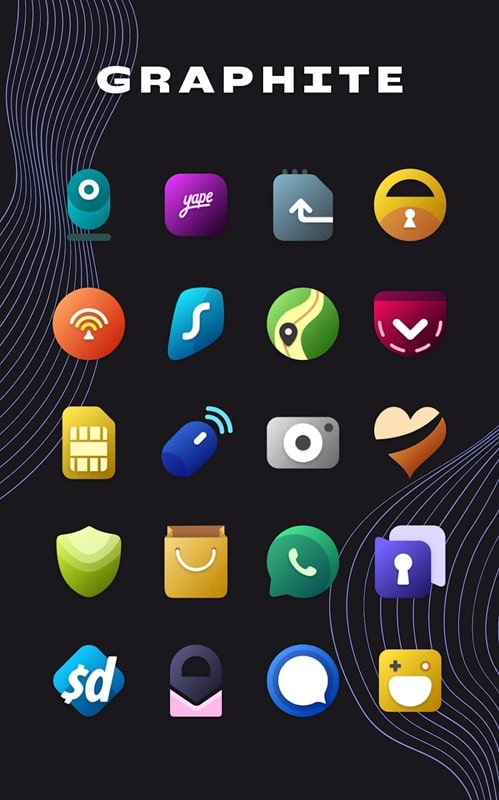 Graphite Icon Pack
