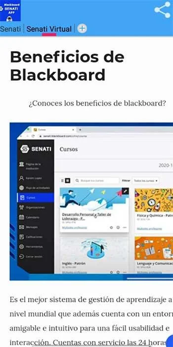 Senati Blackboard APK