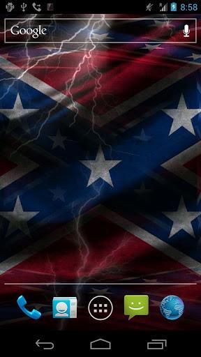 3D Rebel Flag Live Wallpaper APK