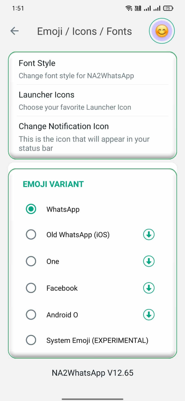 NA2 WhatsApp