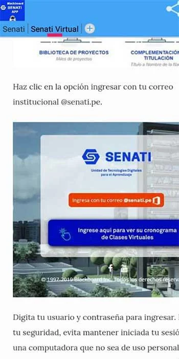 Senati Blackboard APK