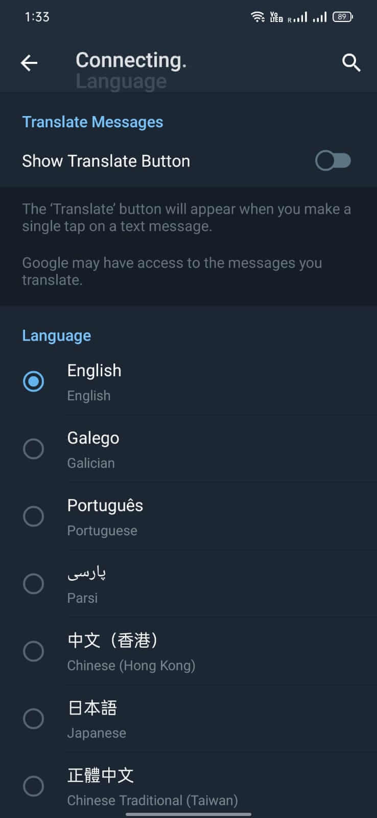 GB Telegram