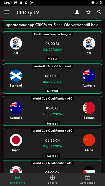 CricFy TV
