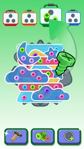 Screw Pin Jam Puzzle