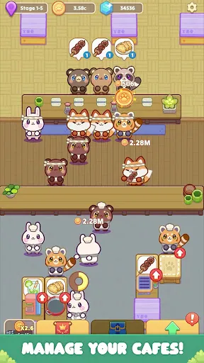 Cozy Cafe: Animal Restaurant