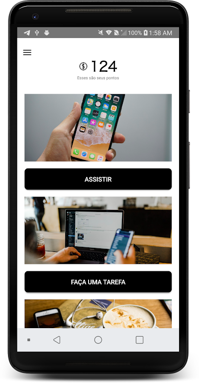 Ganhar dinheiro, ganhar recargas e prêmios Flixxer