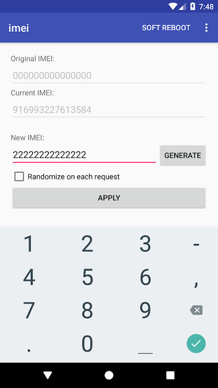 IMEI Changer pro [Xposed]