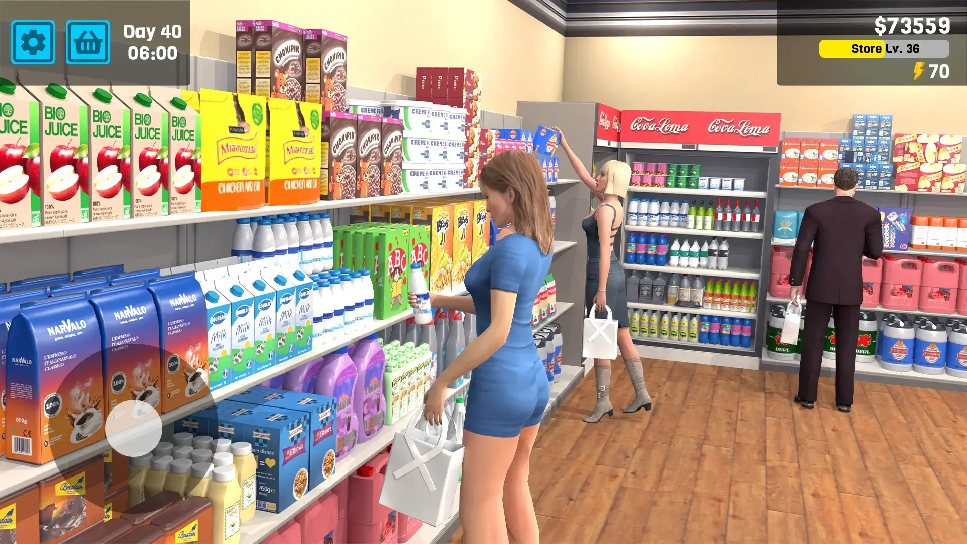Supermarket Simulator