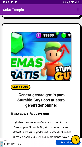 Saku Tomplo APK 5.0 (Free Fire)