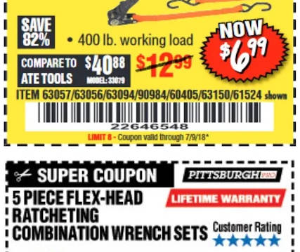 Harbor Freight Coupon Database - HFQPDB