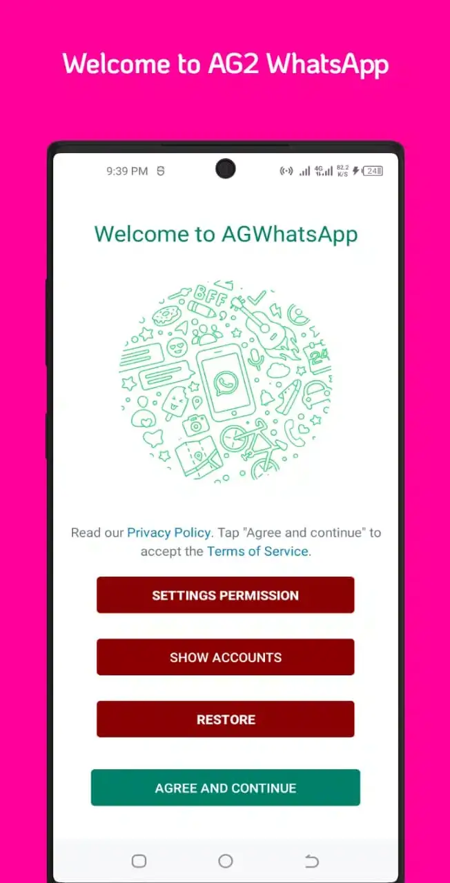 AG2 WhatsApp