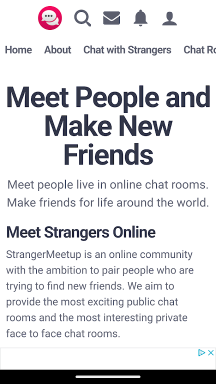 StrangerMeetup Chat