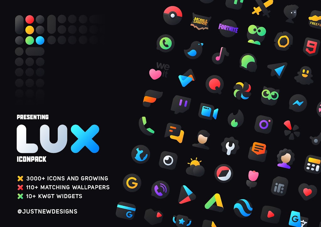 LuX Icon Pack Mod