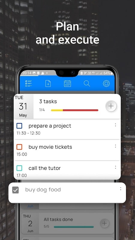 My Tasks