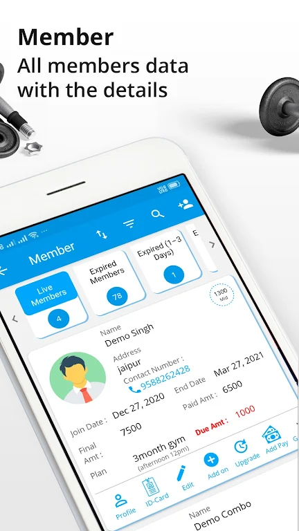 GOGYM4U - Gym Management App Mod
