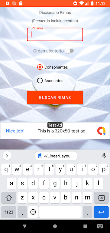 Buscador/Diccionario de rimas