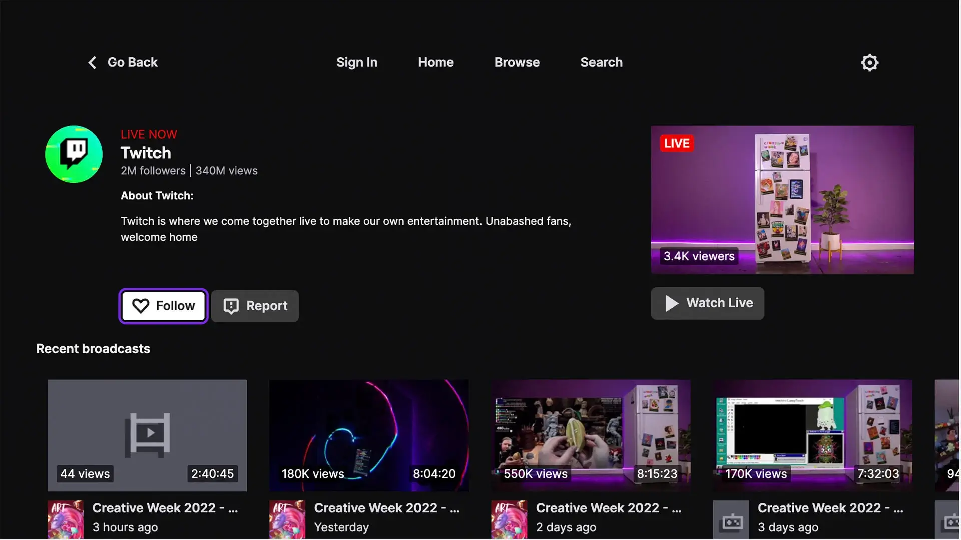 Twitch Android TV apk Download For Free