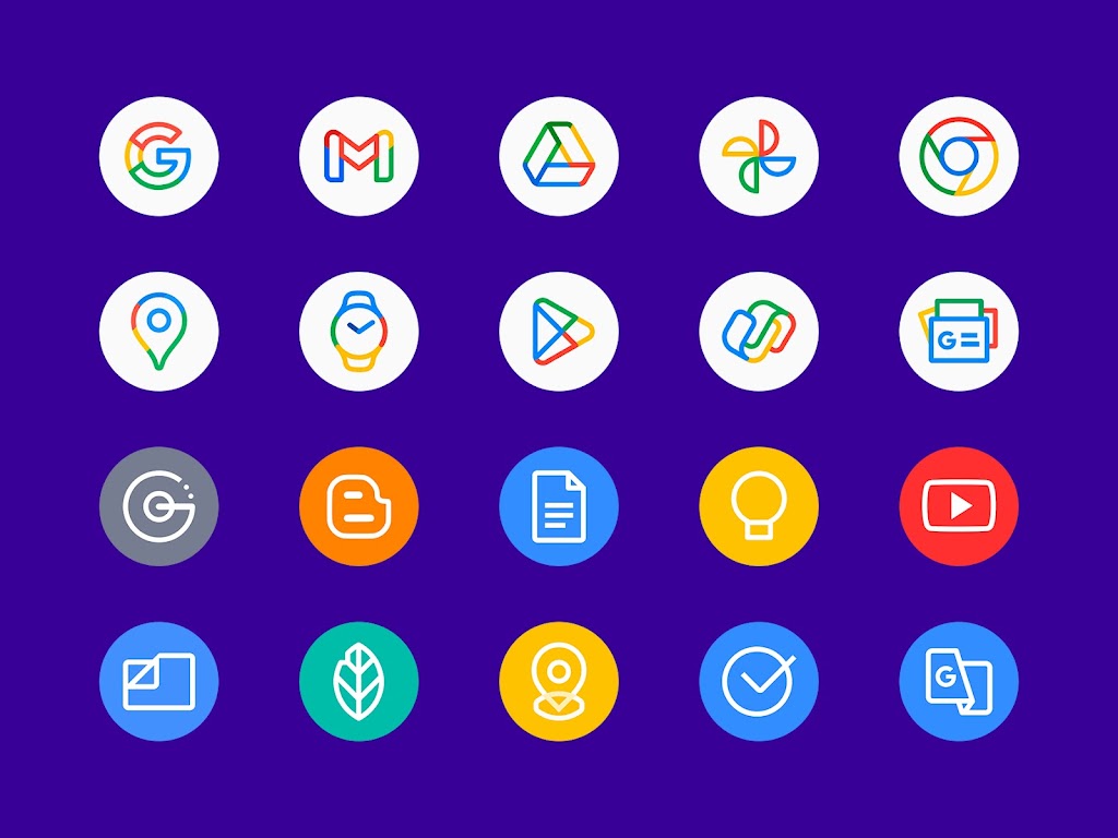 Delux Round Icon Pack Patched Mod