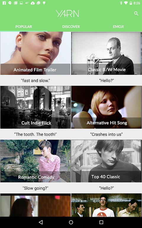 YARN video clips by quotes