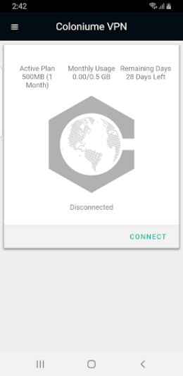 ColoniumeVPN Android