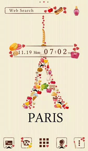 Sweet Paris Theme