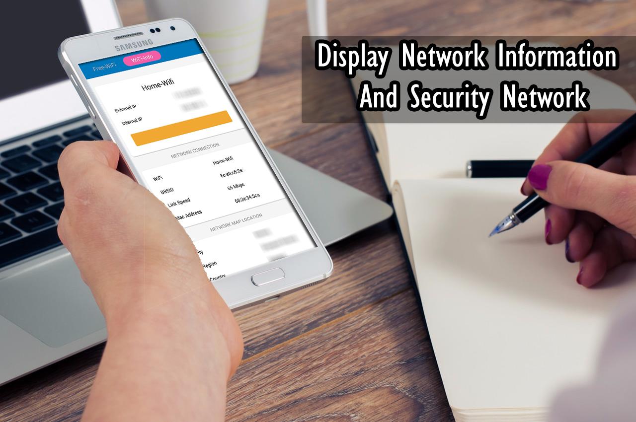 Free Wifi Connection Anywhere & WiFi Map Analyze