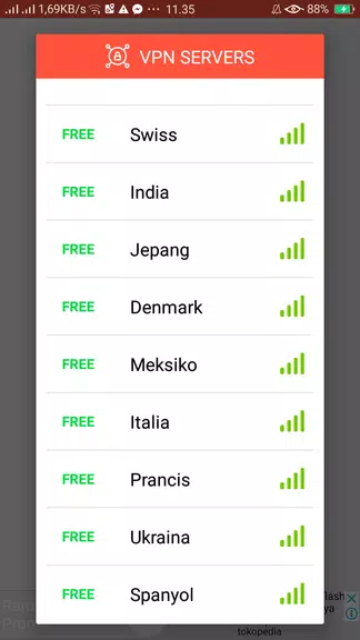 VPN Mobile Legend Rank