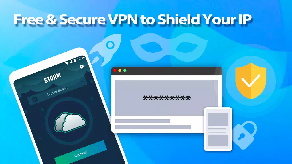 Storm VPN - Proxy Free Fast & Unblock