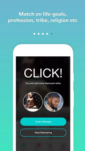 Africlick - African Black Dating & Networking App