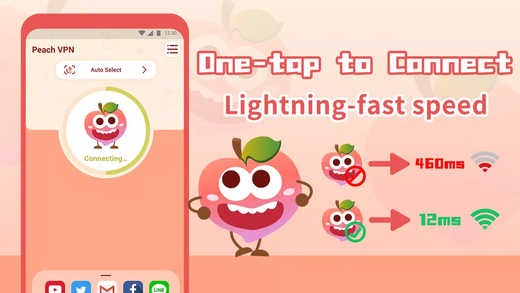 Peach VPN - Unlimited & Secure