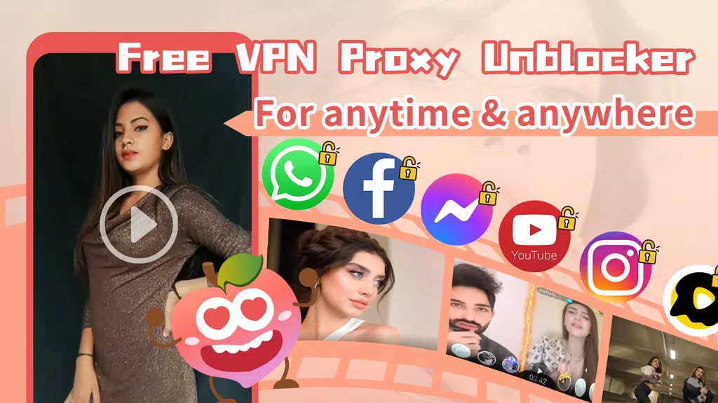 Peach VPN - Unlimited & Secure
