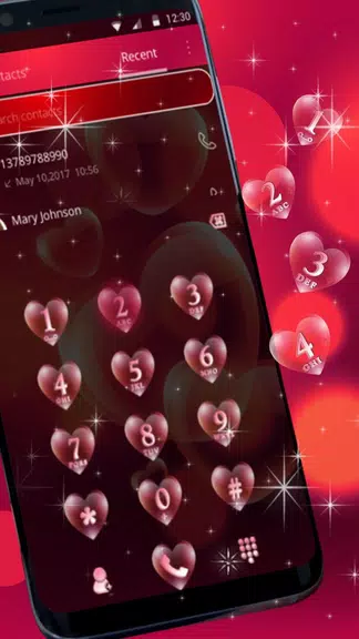 Red Heart Love Theme