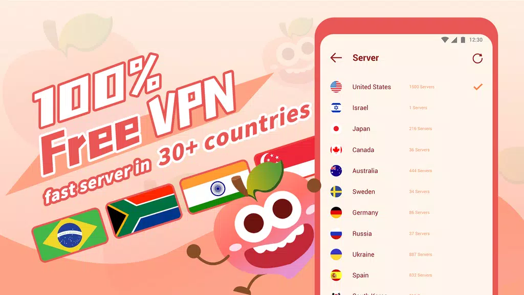 Peach VPN - Unlimited & Secure