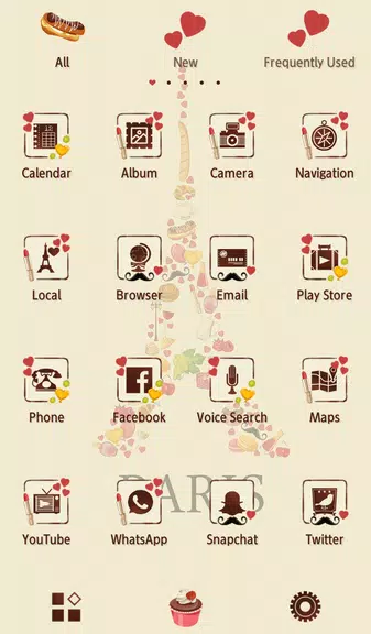 Sweet Paris Theme