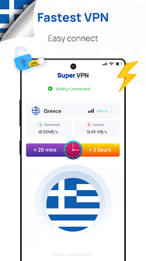 Greece VPN: Get Greece IP Android