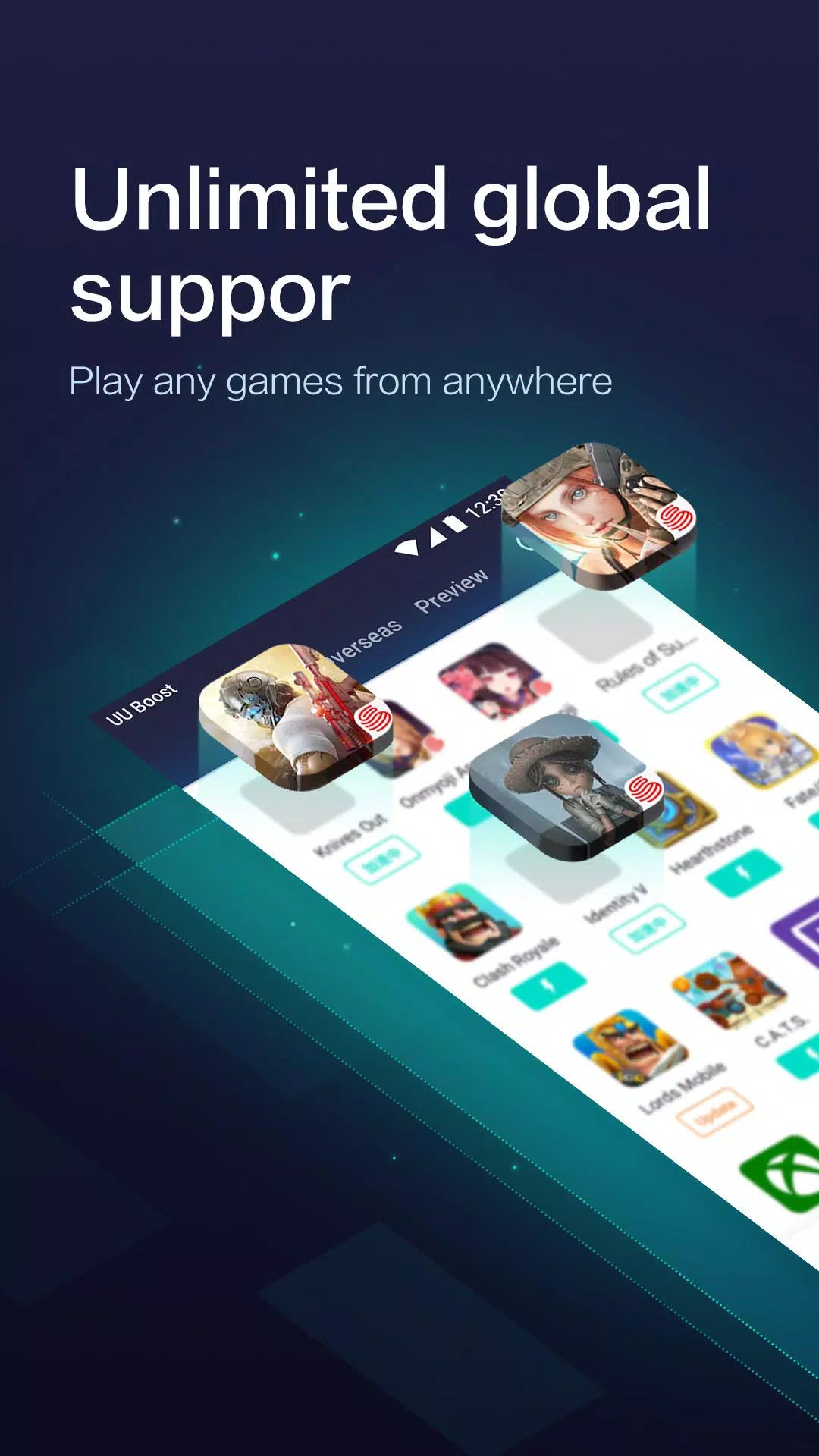 UU VPN - Video, Game Fast