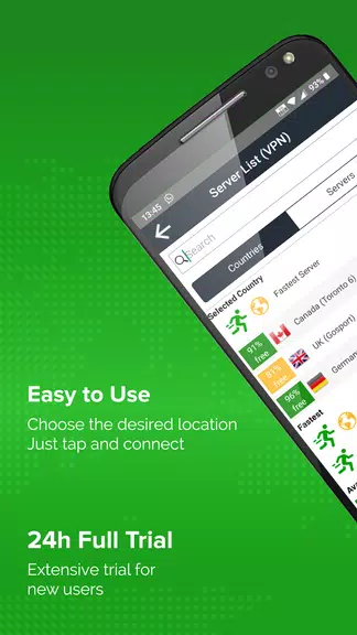 Unlimited VPN app - Simple and easy to use - ibVPN