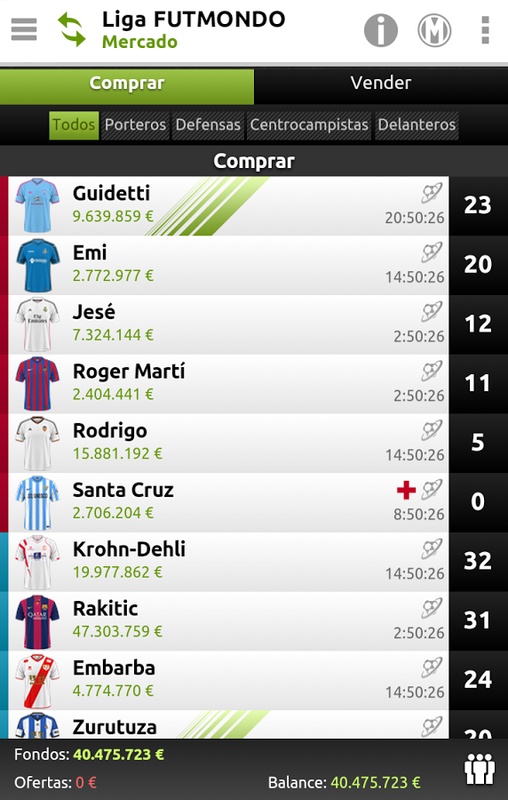 futmondo - soccer manager