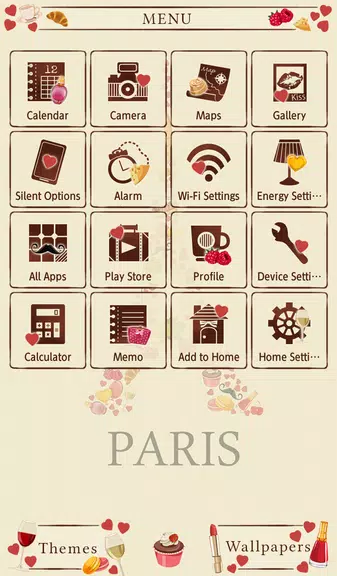 Sweet Paris Theme