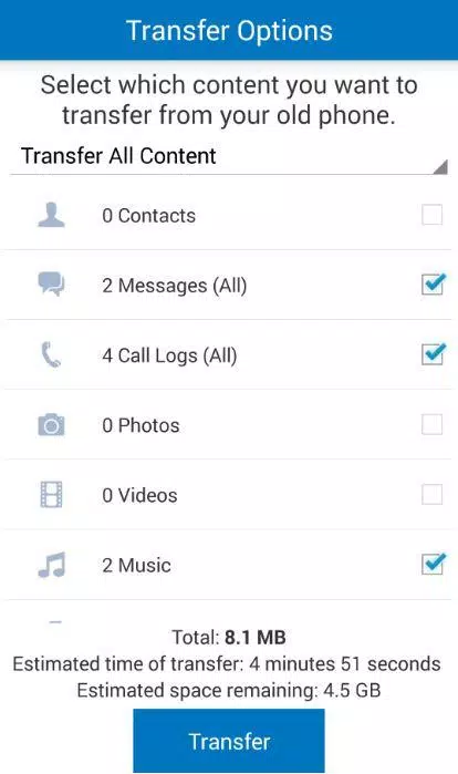 AT&T Mobile Transfer New
