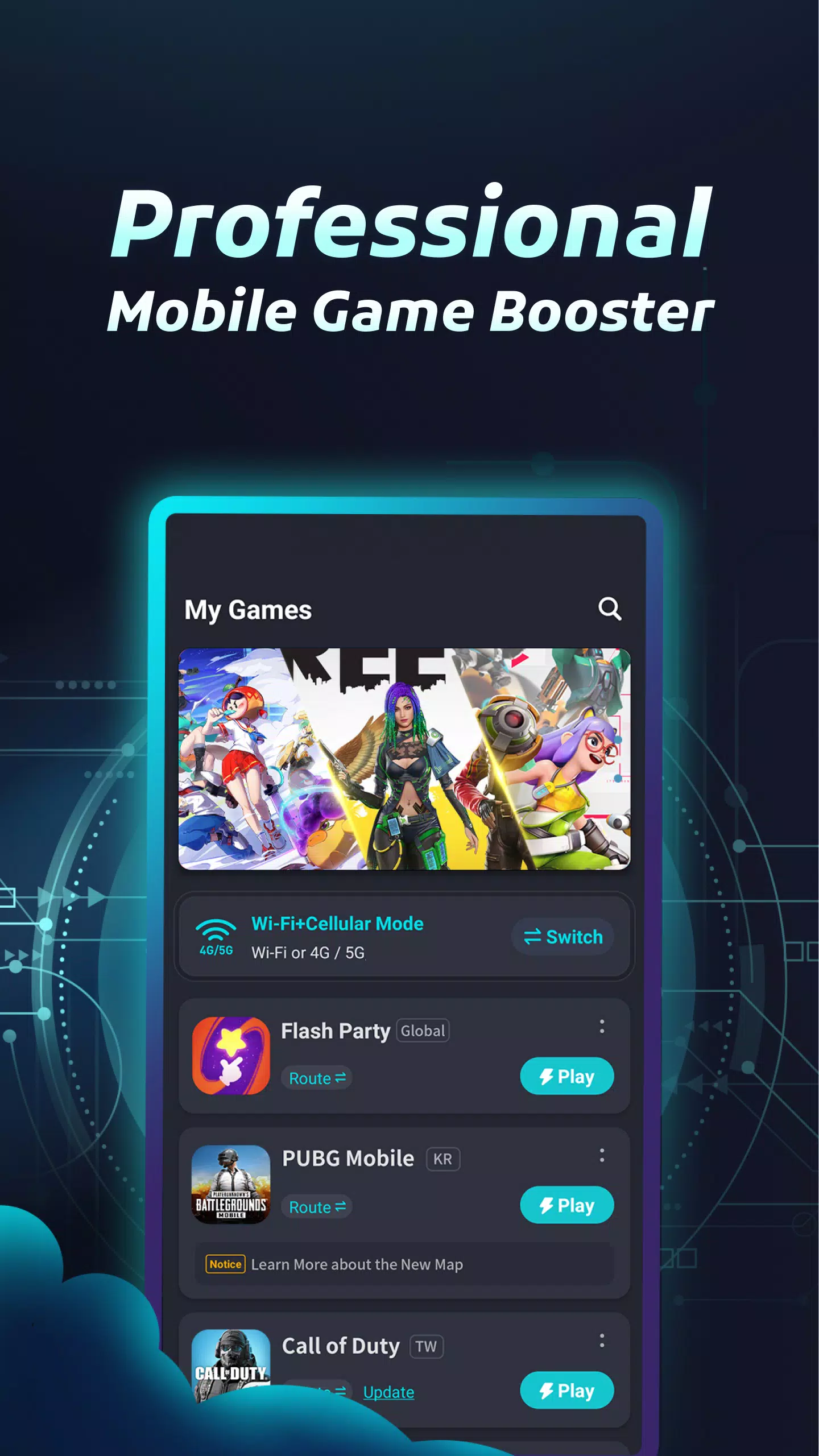 Tap Booster - Gaming VPN