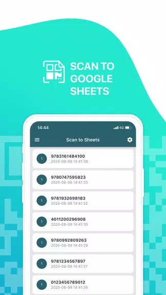 Sheetify:Scan to Google Sheets