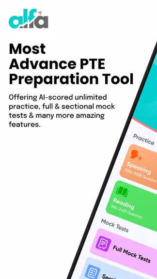 AlfaPTE - PTE Practice App