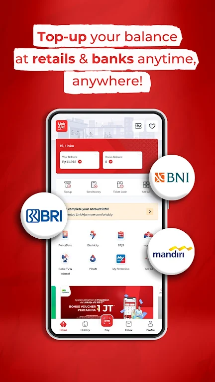 LinkAja - Buy, Pay, Loan and Investment