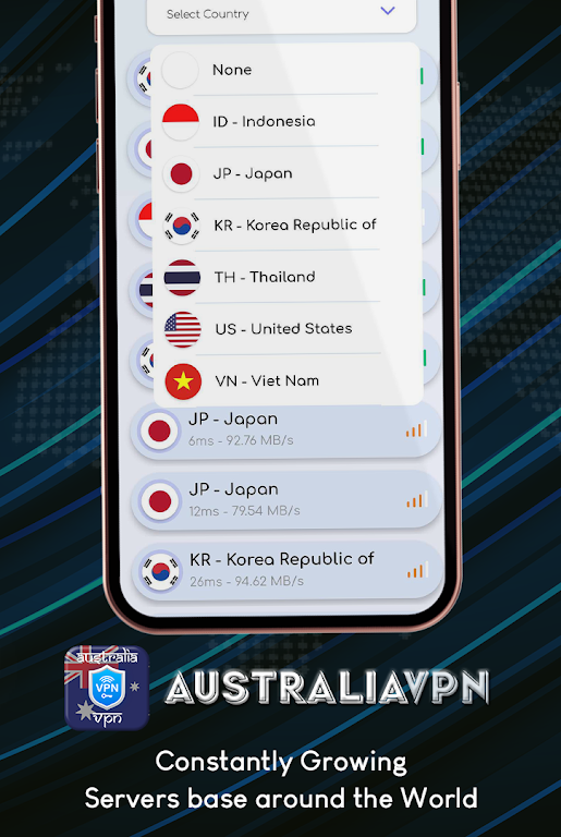 VPN Australia - get ip in VPN