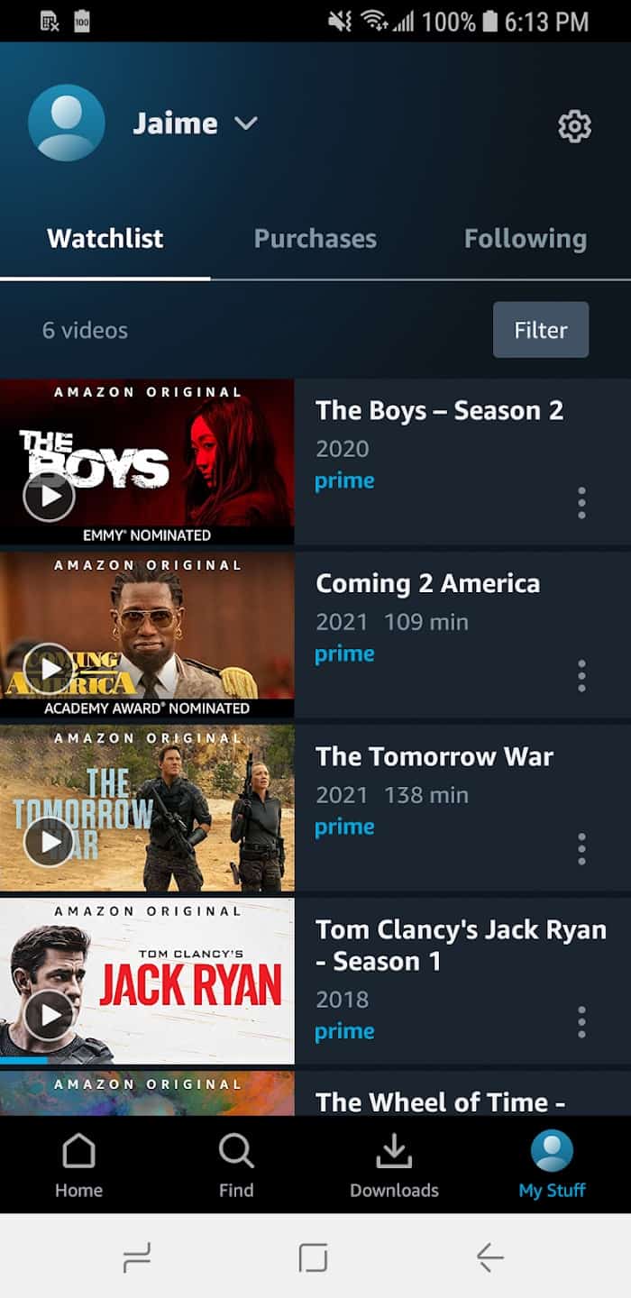 Amazon Prime Video
